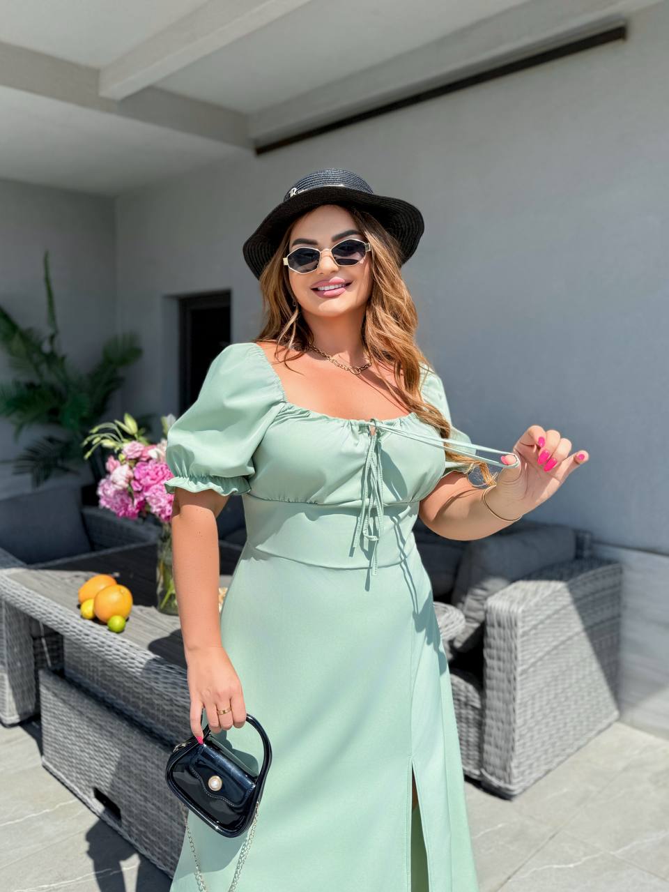 Sukienka damska plus size 050