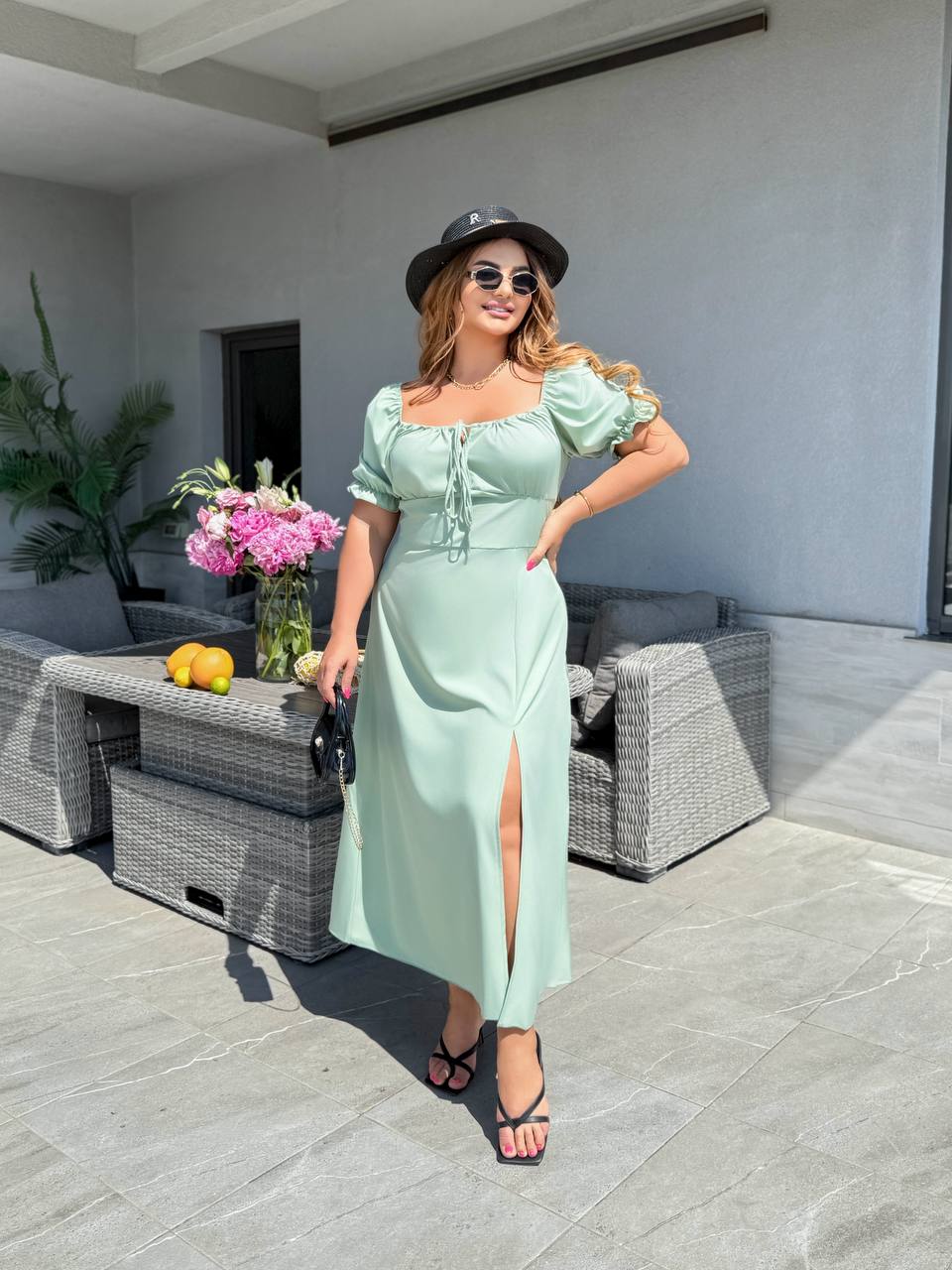 Sukienka damska plus size 050