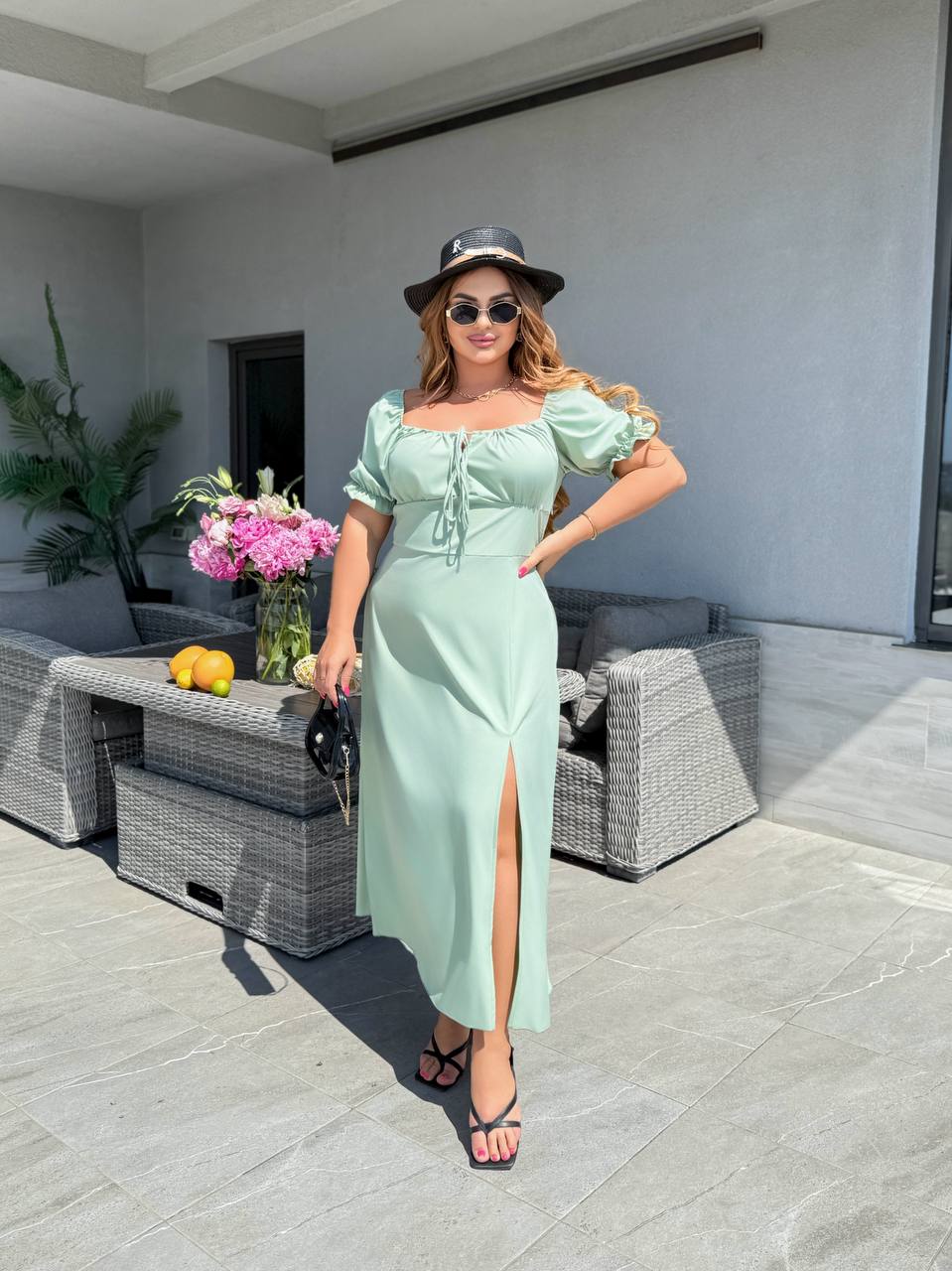 Sukienka damska plus size 050