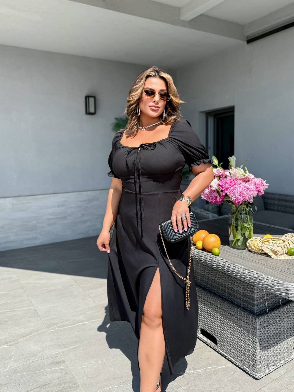 Sukienka damska plus size 050