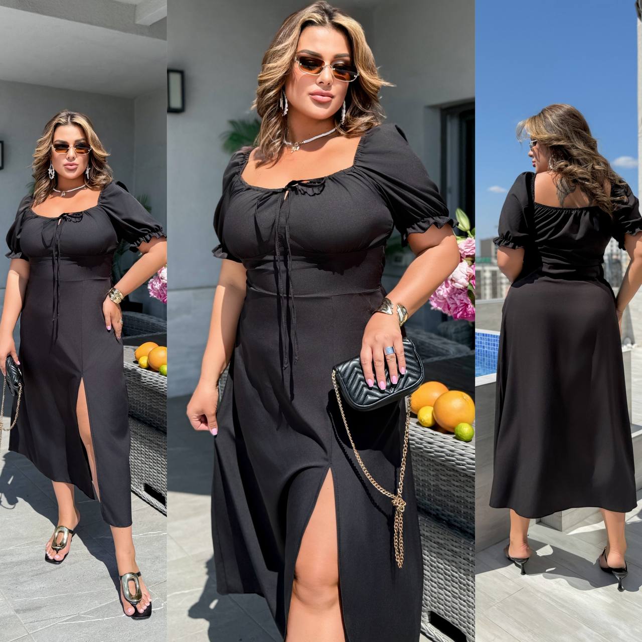 Sukienka damska plus size 050