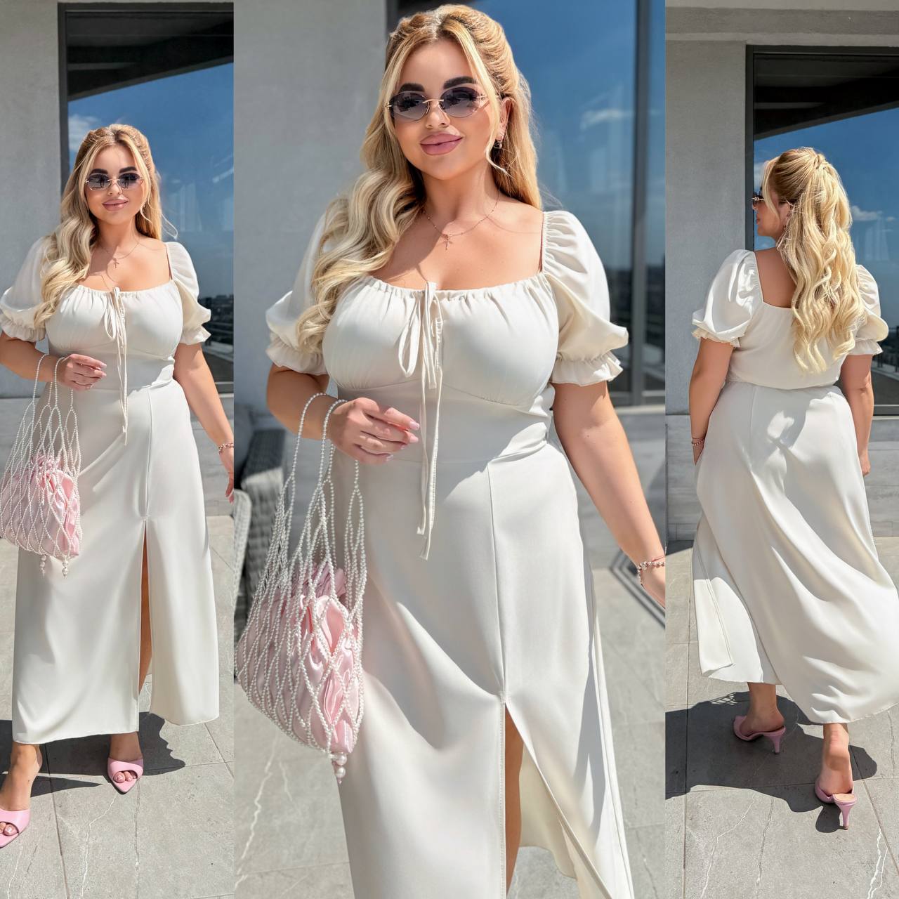 Sukienka damska plus size 050