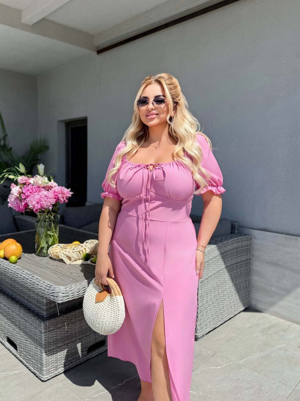 Sukienka damska plus size 050