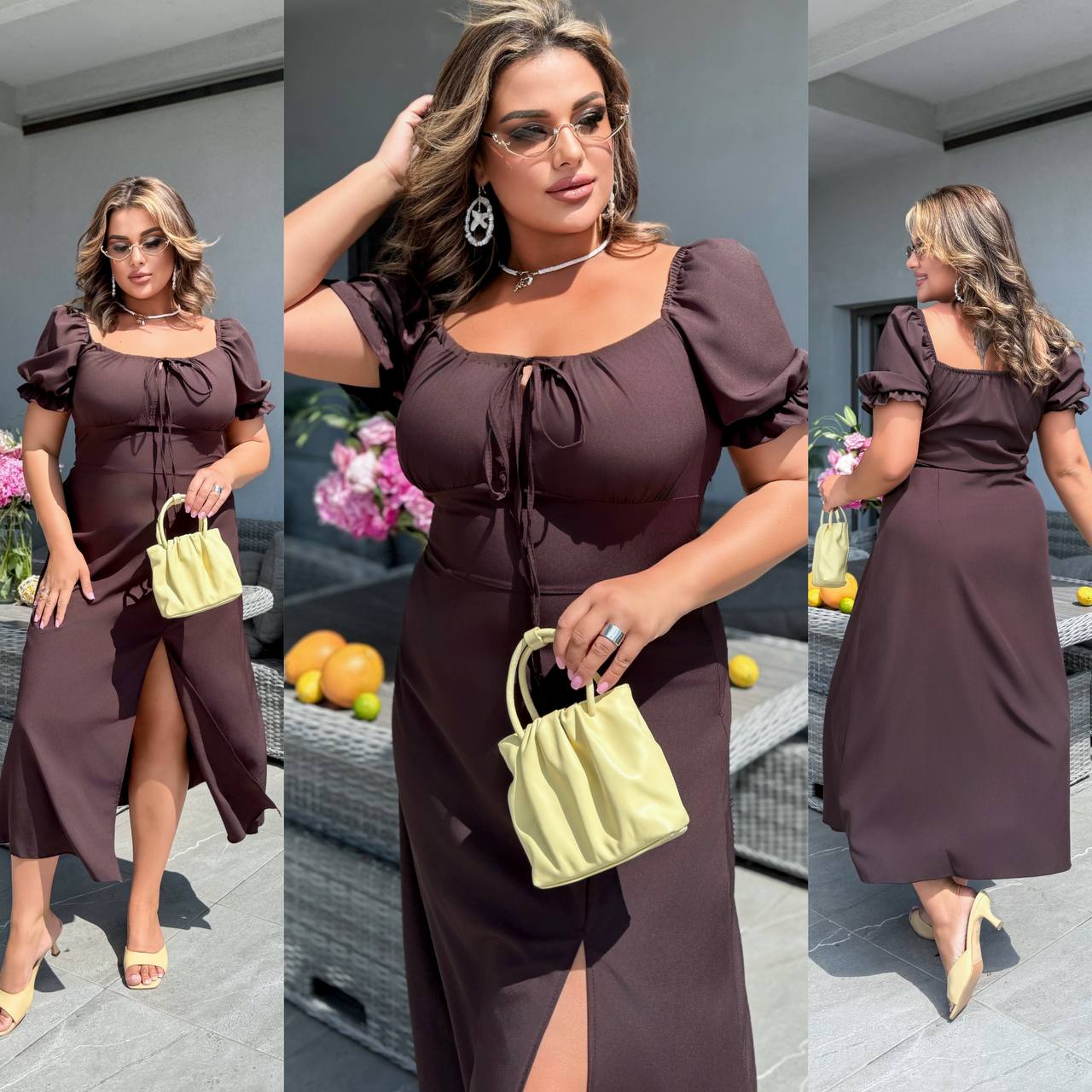 Sukienka damska plus size 050