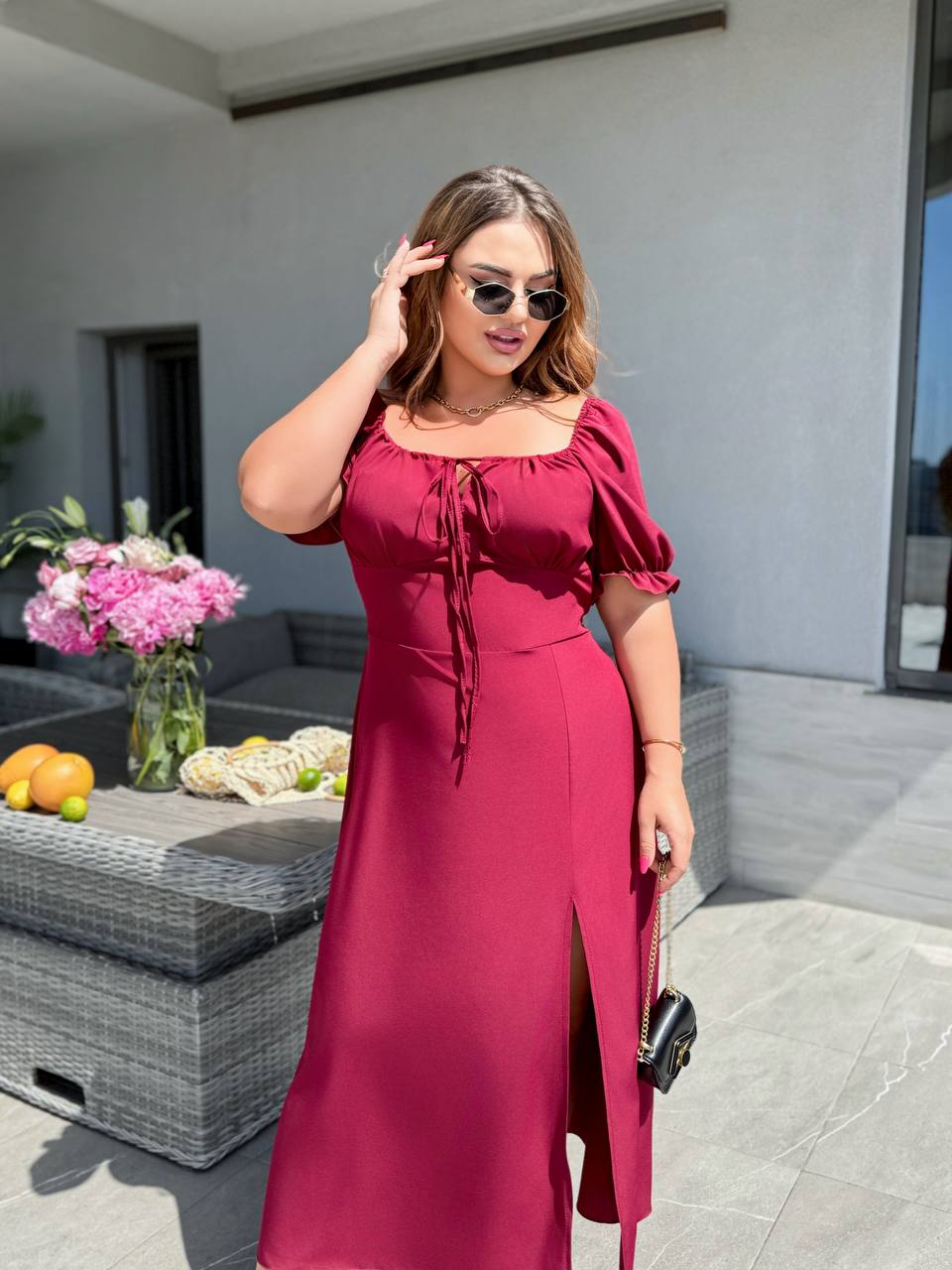 Sukienka damska plus size 050