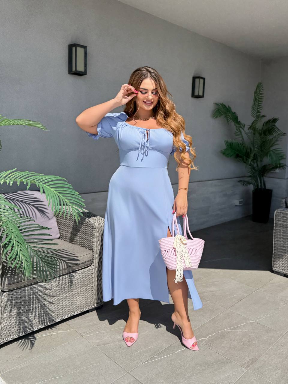 Sukienka damska plus size 050