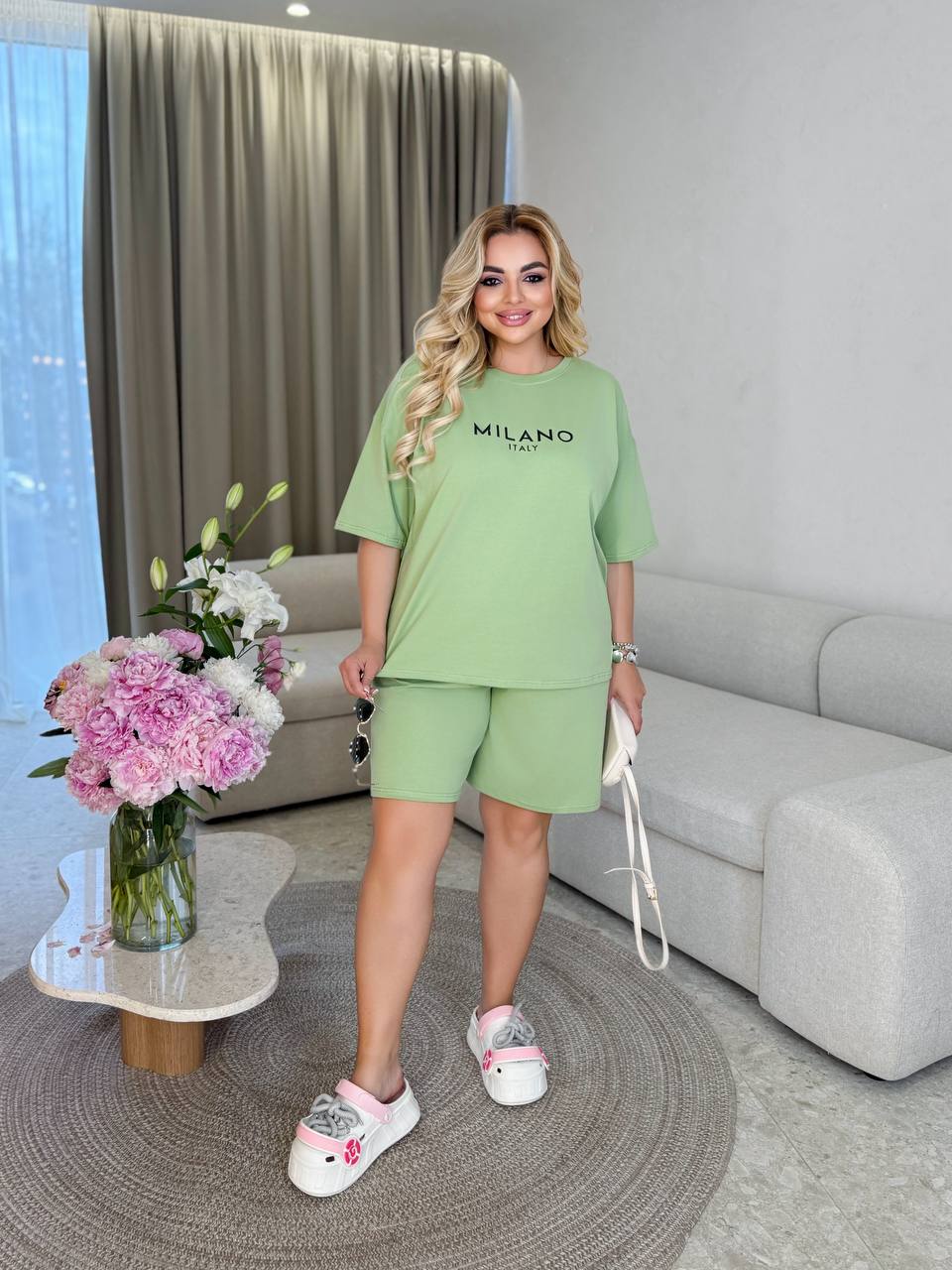 Garnitur damski plus size 062