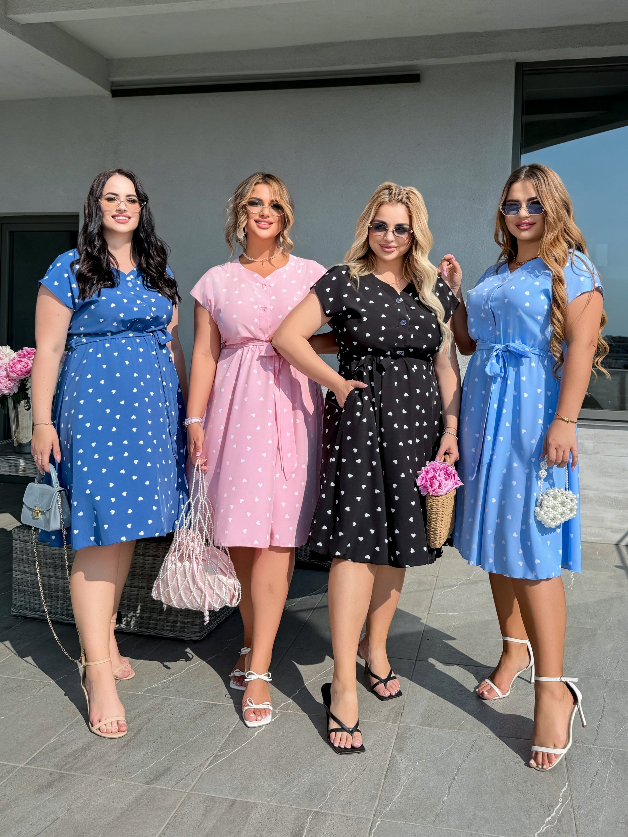 Sukienka damska plus size 1804