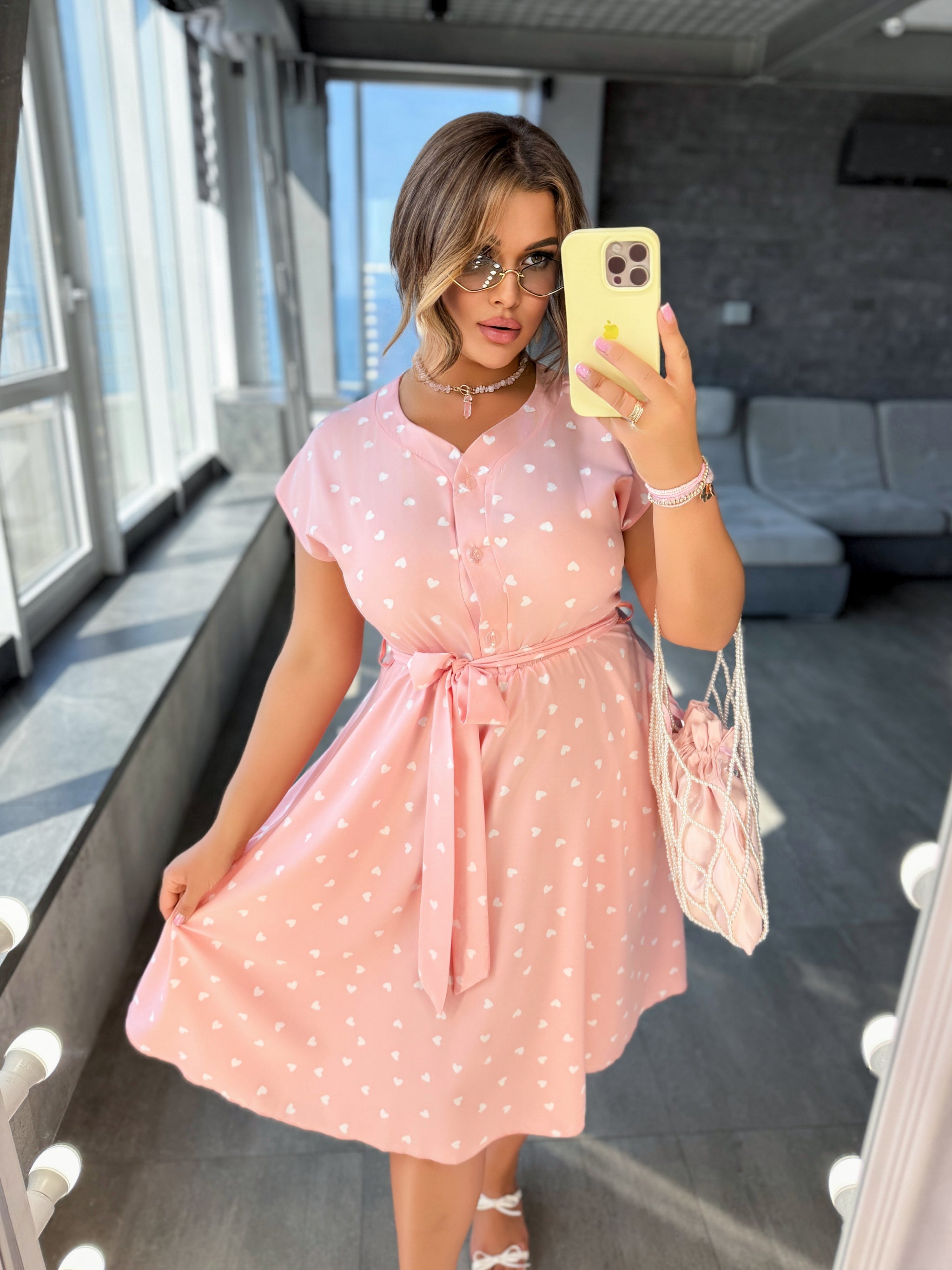 Sukienka damska plus size 1804