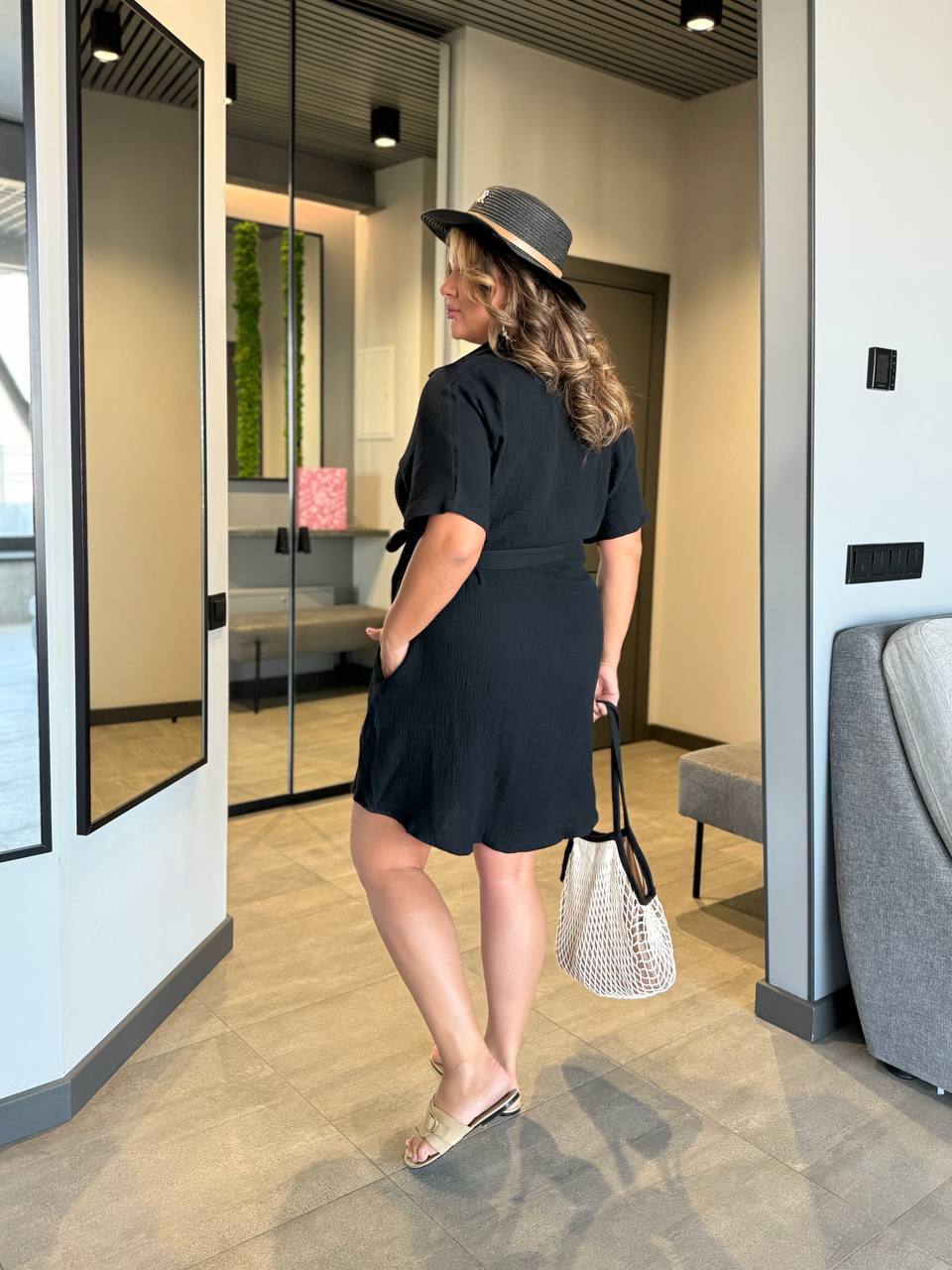 Sukienka damska plus size 2202