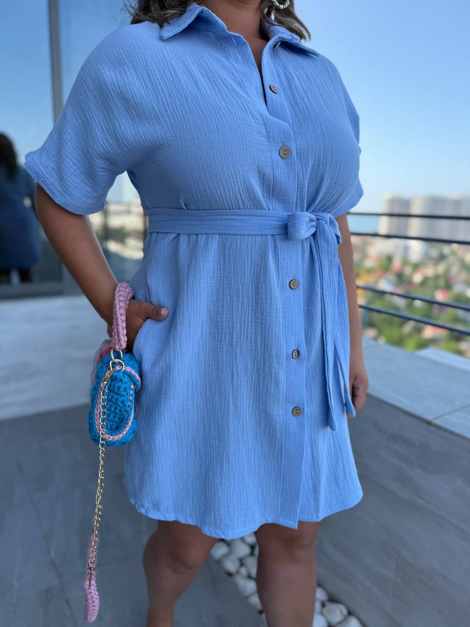 Sukienka damska plus size 2202