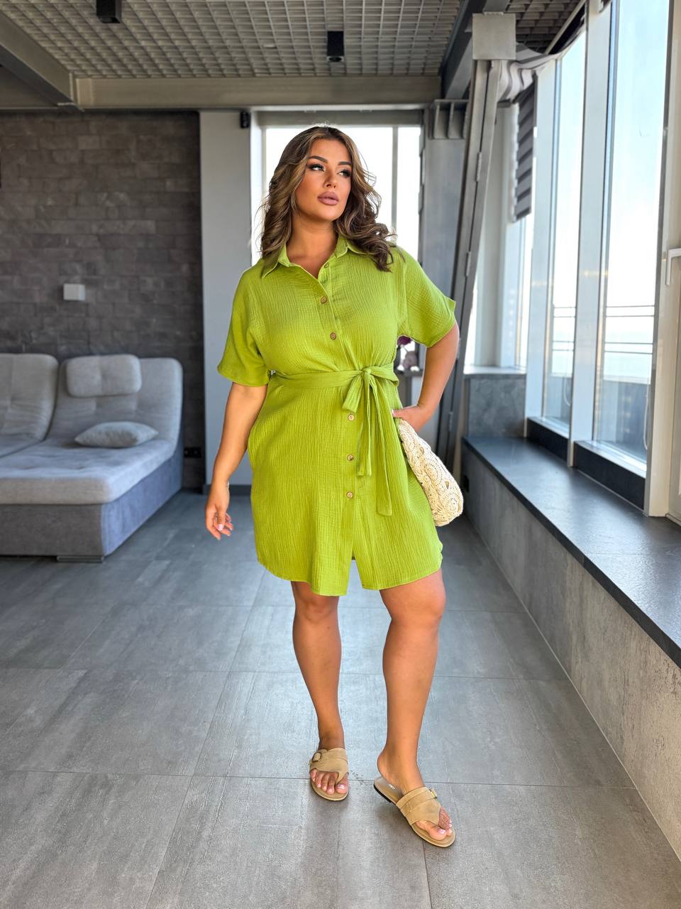 Sukienka damska plus size 2202