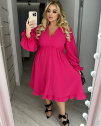 Sukienka damska plus size 2202