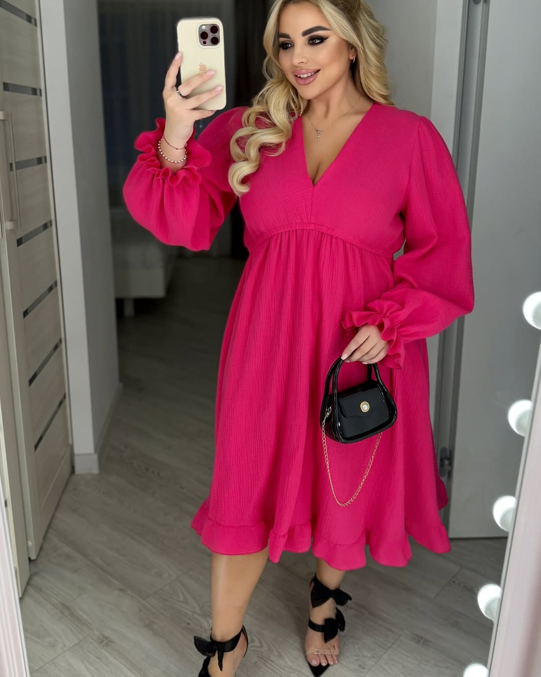 Sukienka damska plus size 2202