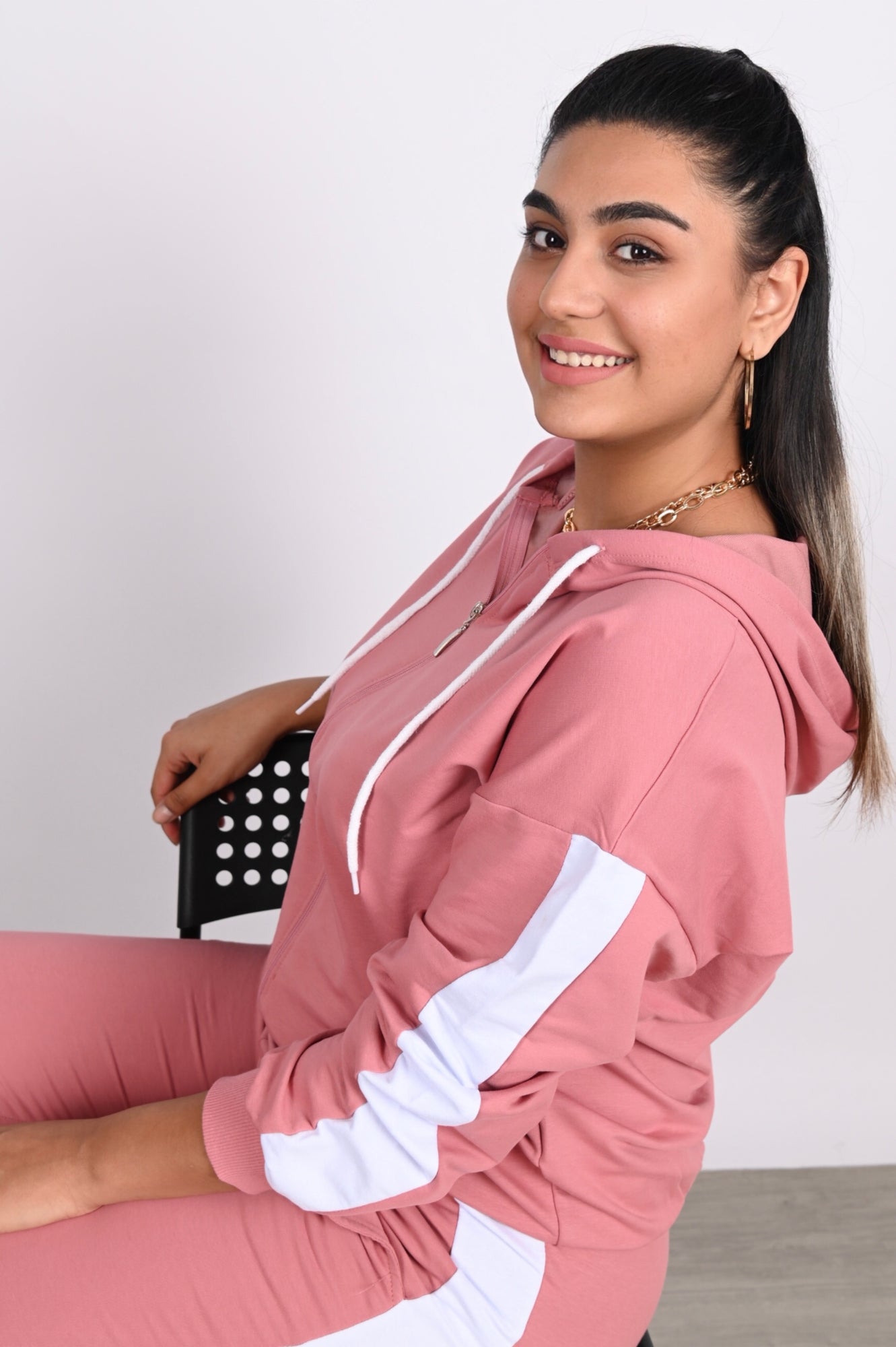 Dres damski duże rozmiary 3103-22