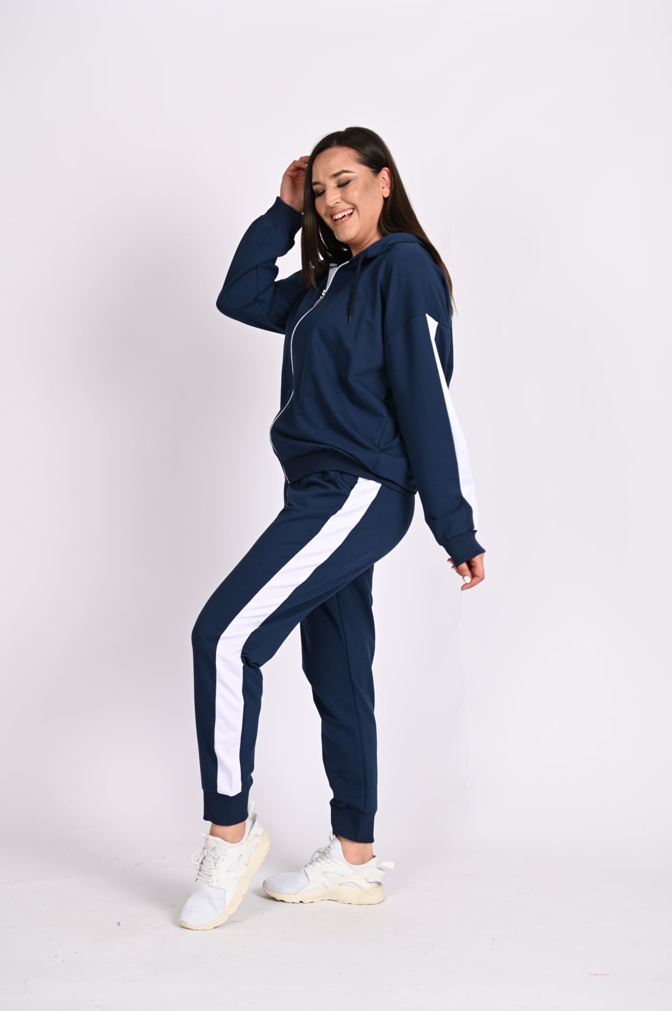 Dres damski duże rozmiary 3103-22