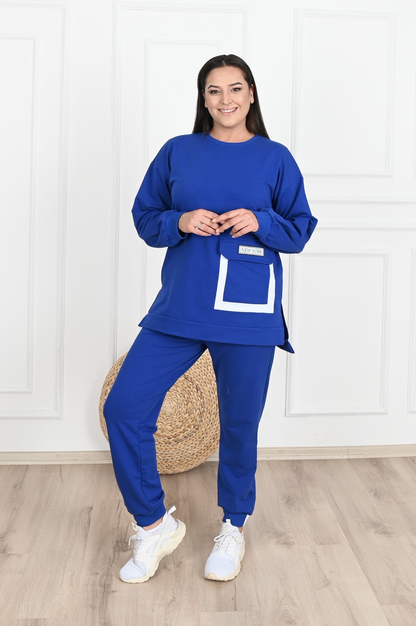 Dres damski plus size Pocket 3440-23