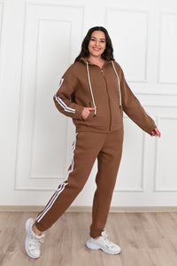 Dres damski plus size z ociepleniem 3550-23