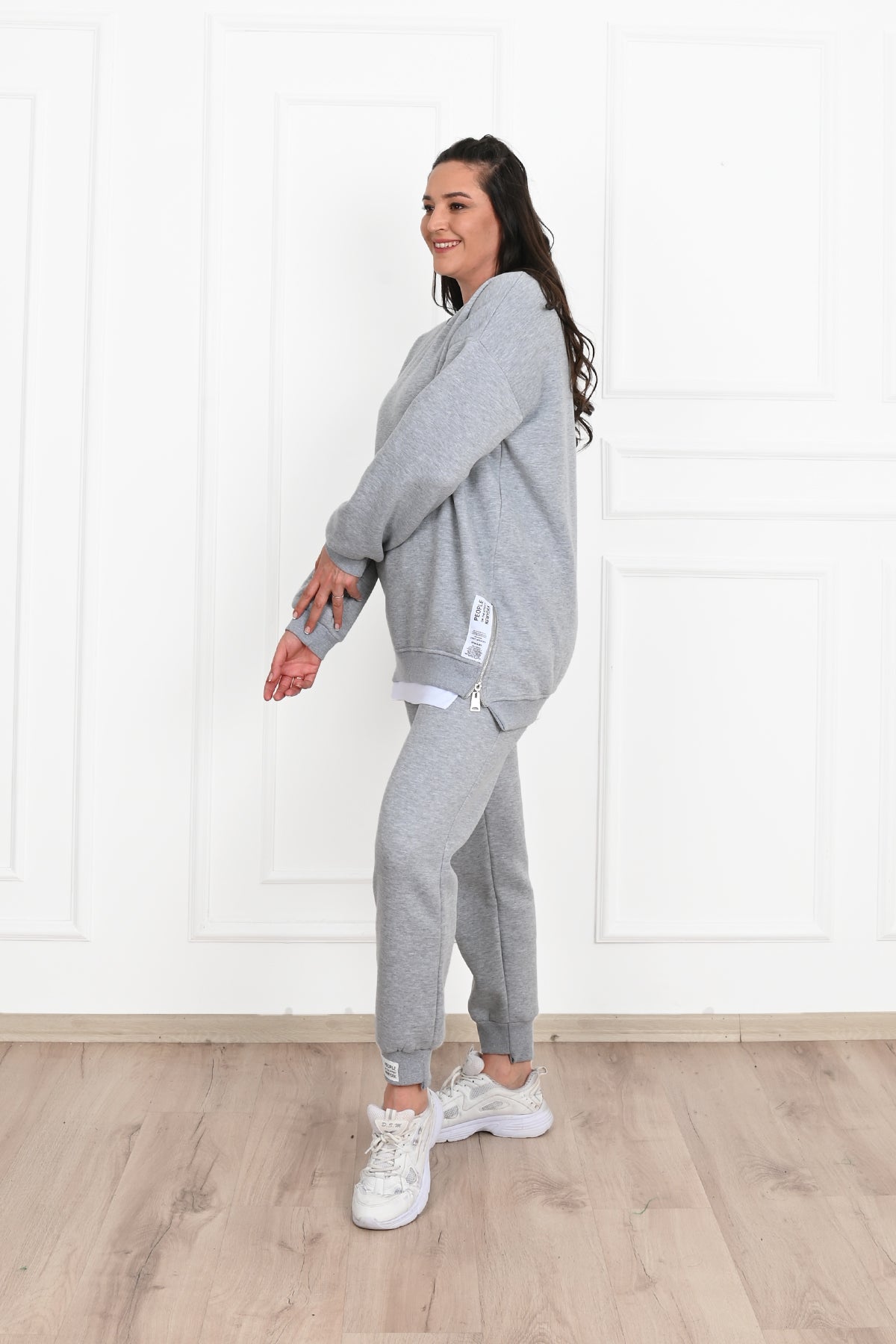 Dres damski plus size z ociepleniem People 3613-23