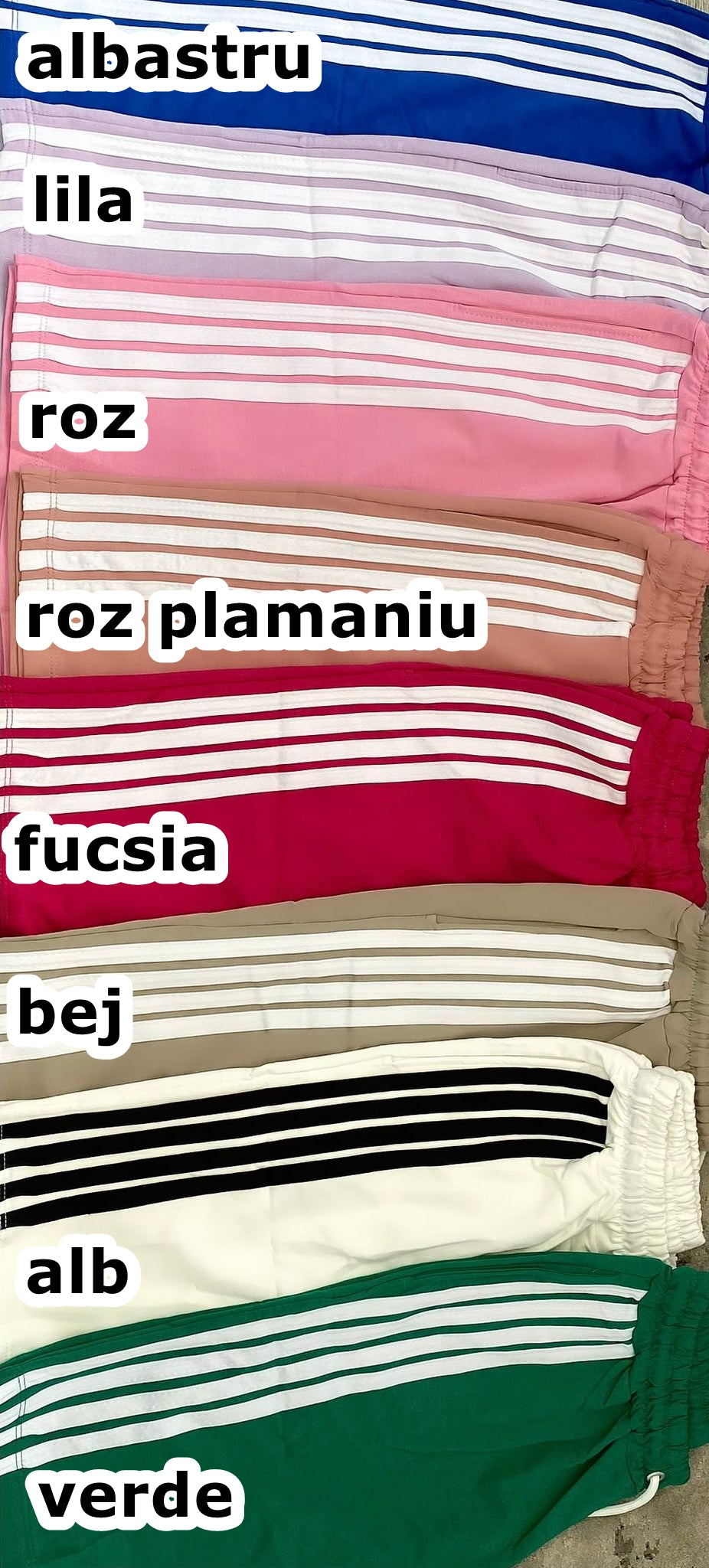 Dres damski w paski i szorty w dużym rozmiarze 3768-23