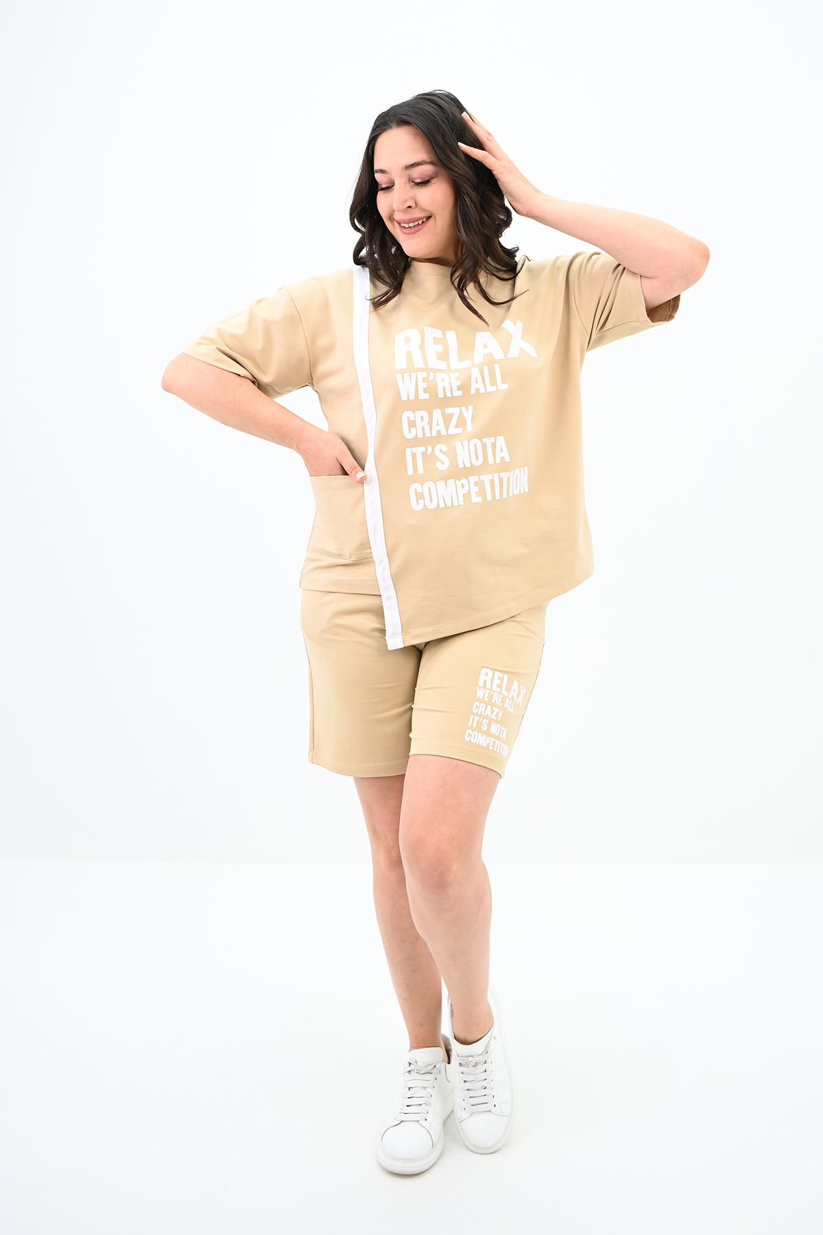 Dres damski w dużych rozmiarach Relax 3796-23