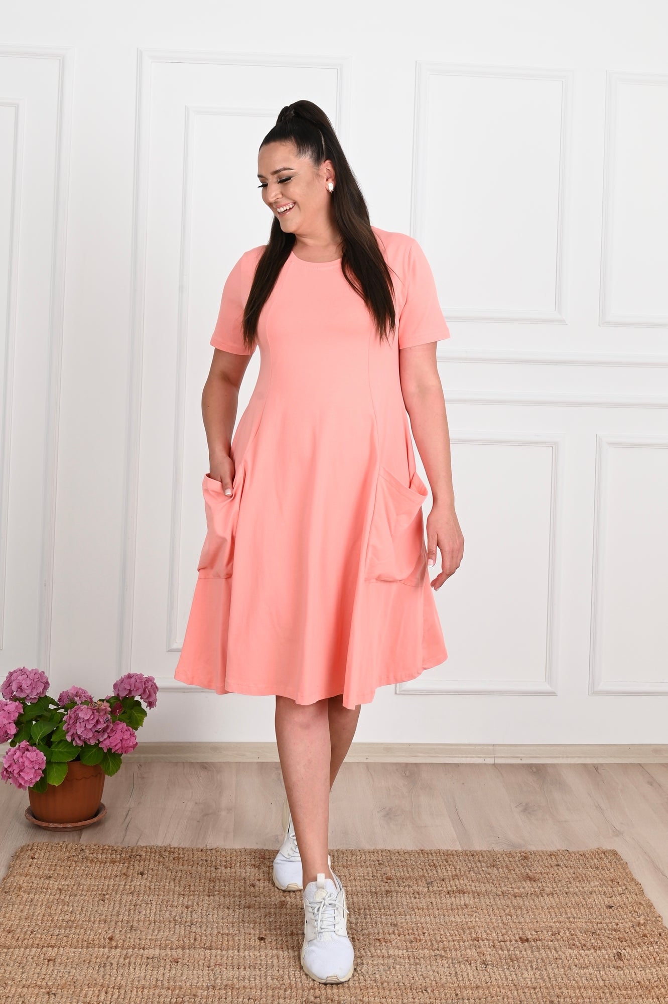 Sukienka damska plus size gogosar 5098-22