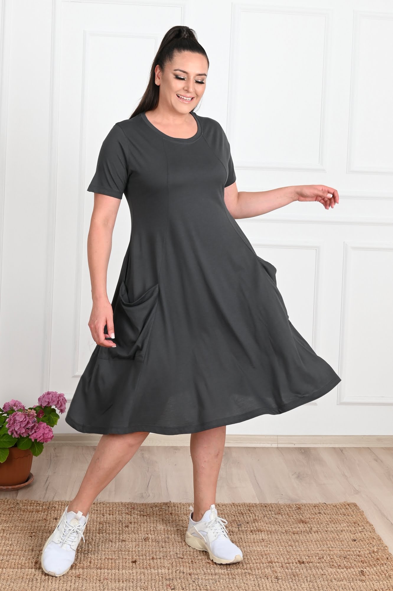 Sukienka damska plus size gogosar 5098-22