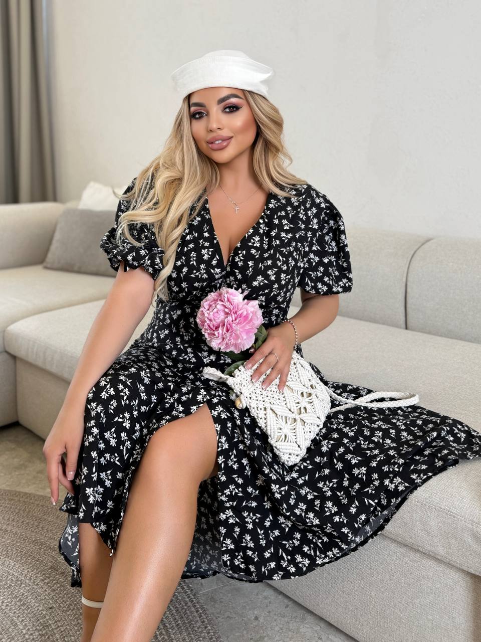Sukienka damska plus size 5647