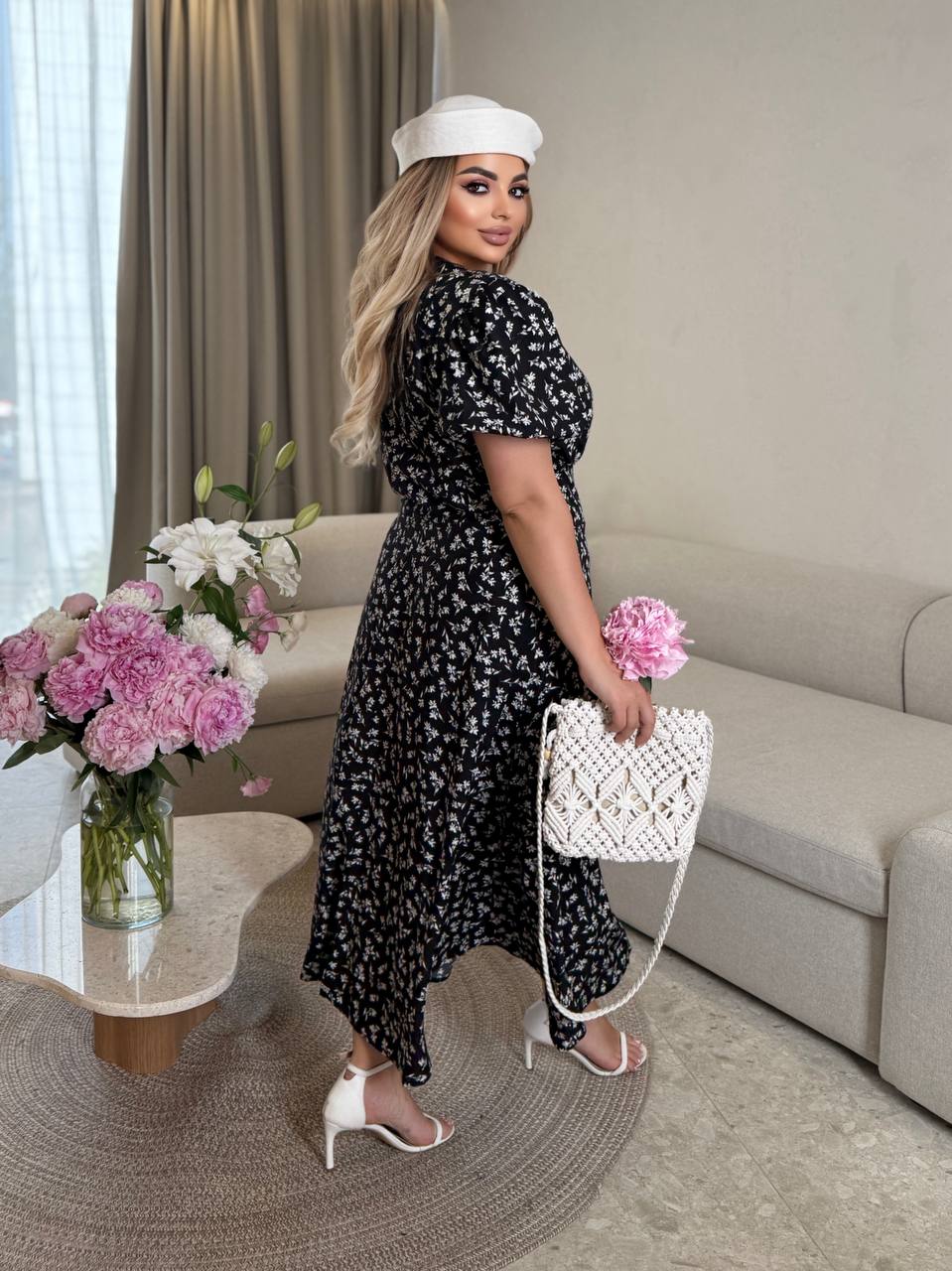 Sukienka damska plus size 5647