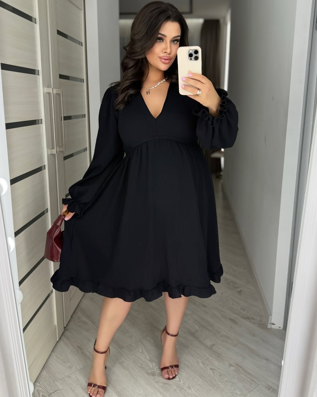 Sukienka damska plus size 2202