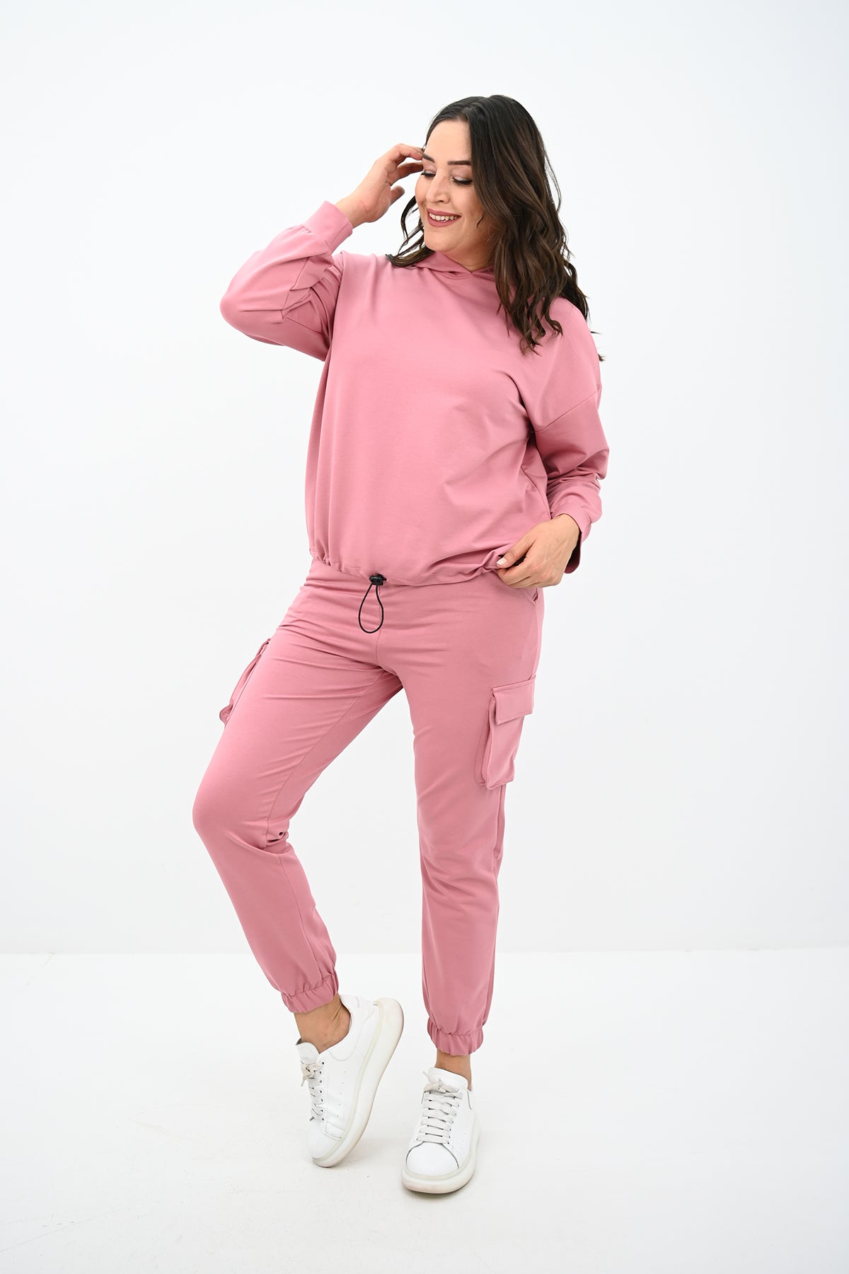 Dres damski plus size 8024