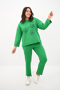 Dres damski duży rozmiar 8176