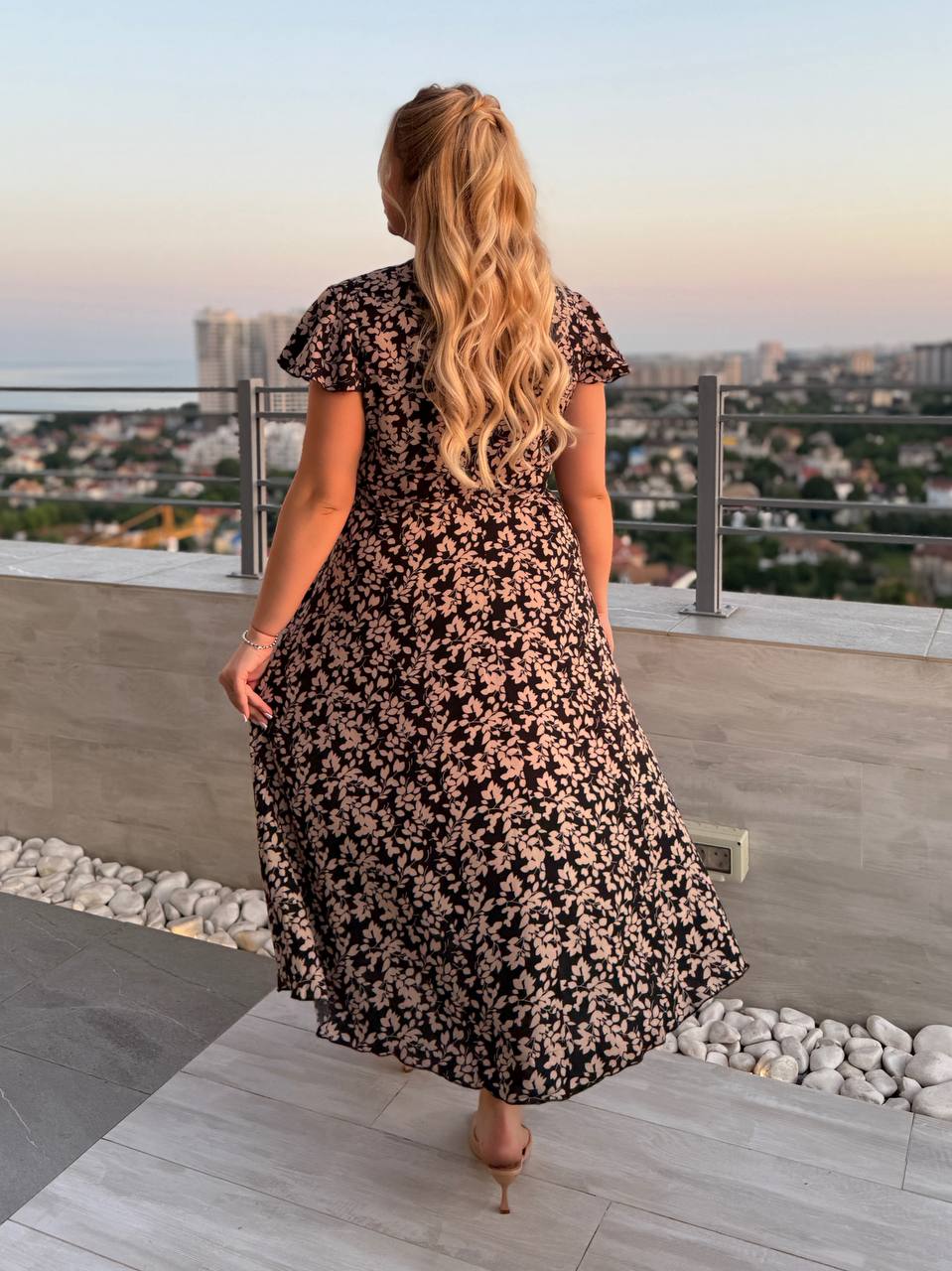 Sukienka damska plus size 822