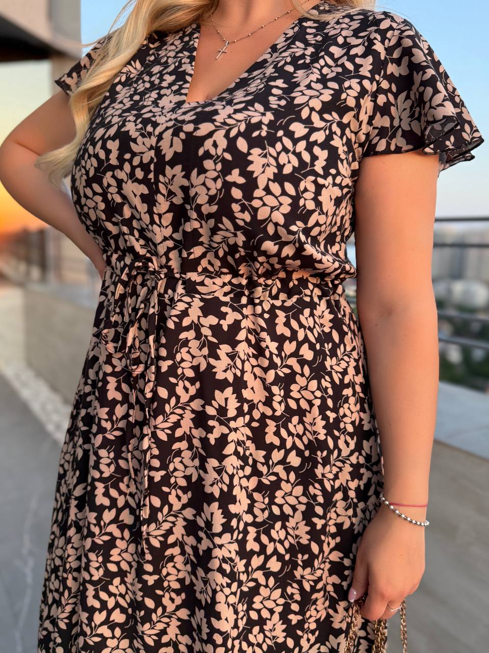Sukienka damska plus size 822