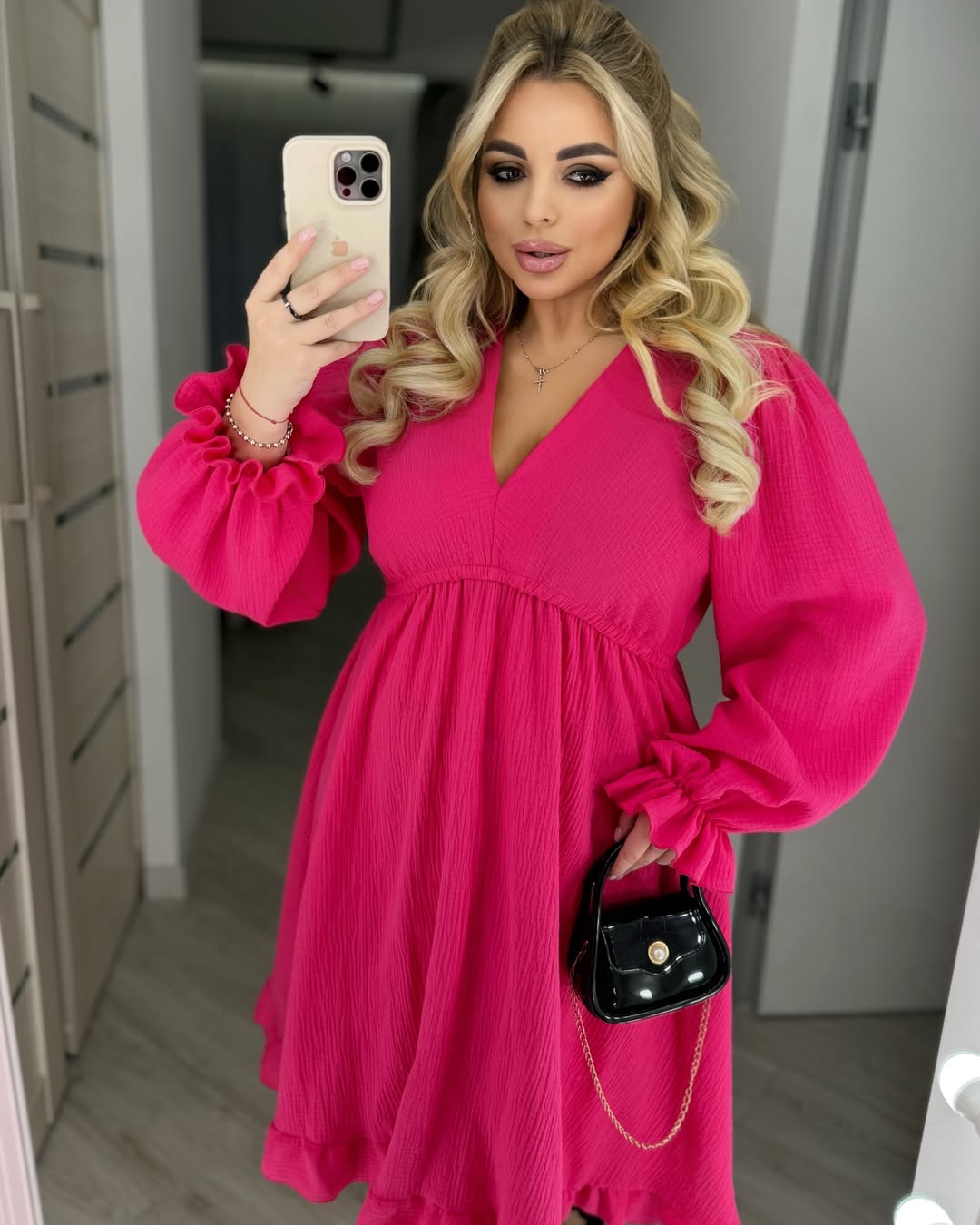 Sukienka damska plus size 2202