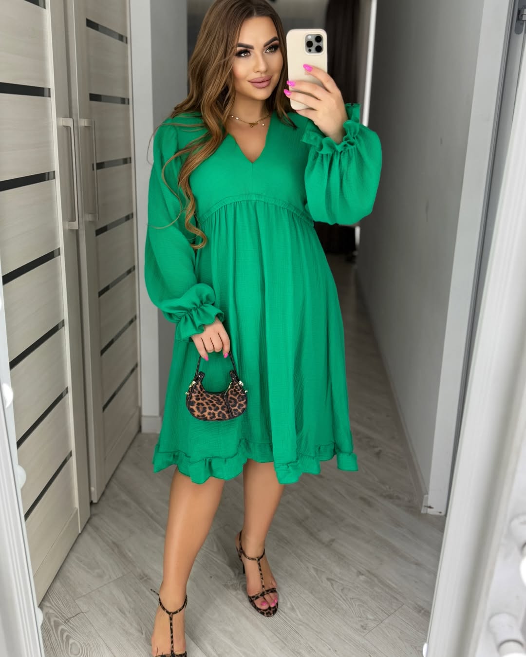 Sukienka damska plus size 2202