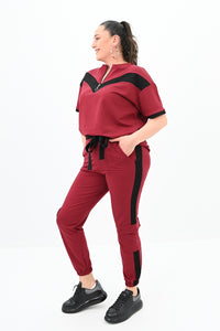 Dres damski plus size w dwóch kolorach 8109