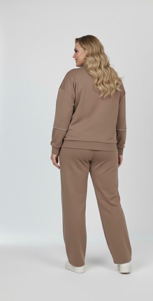 Dres damski duży rozmiar 8182