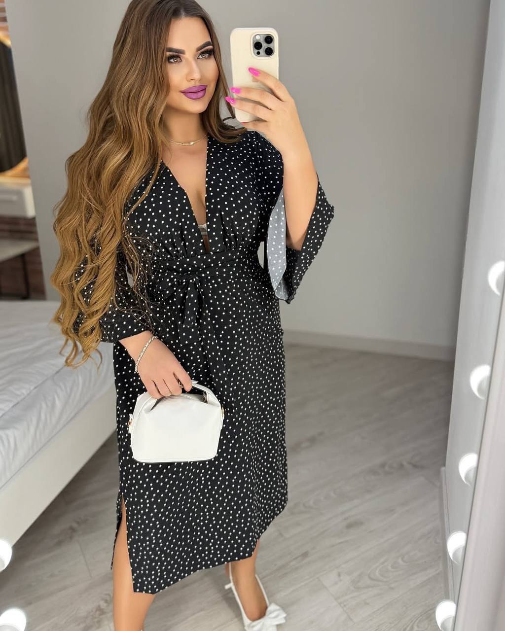 Sukienka damska plus size 2202