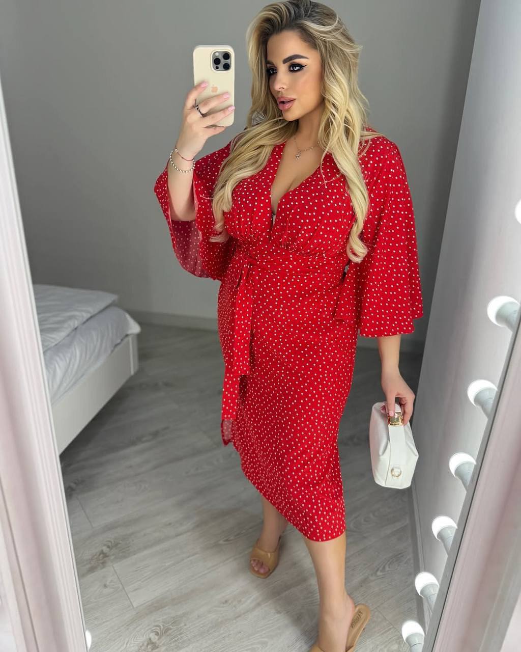 Sukienka damska plus size 2202