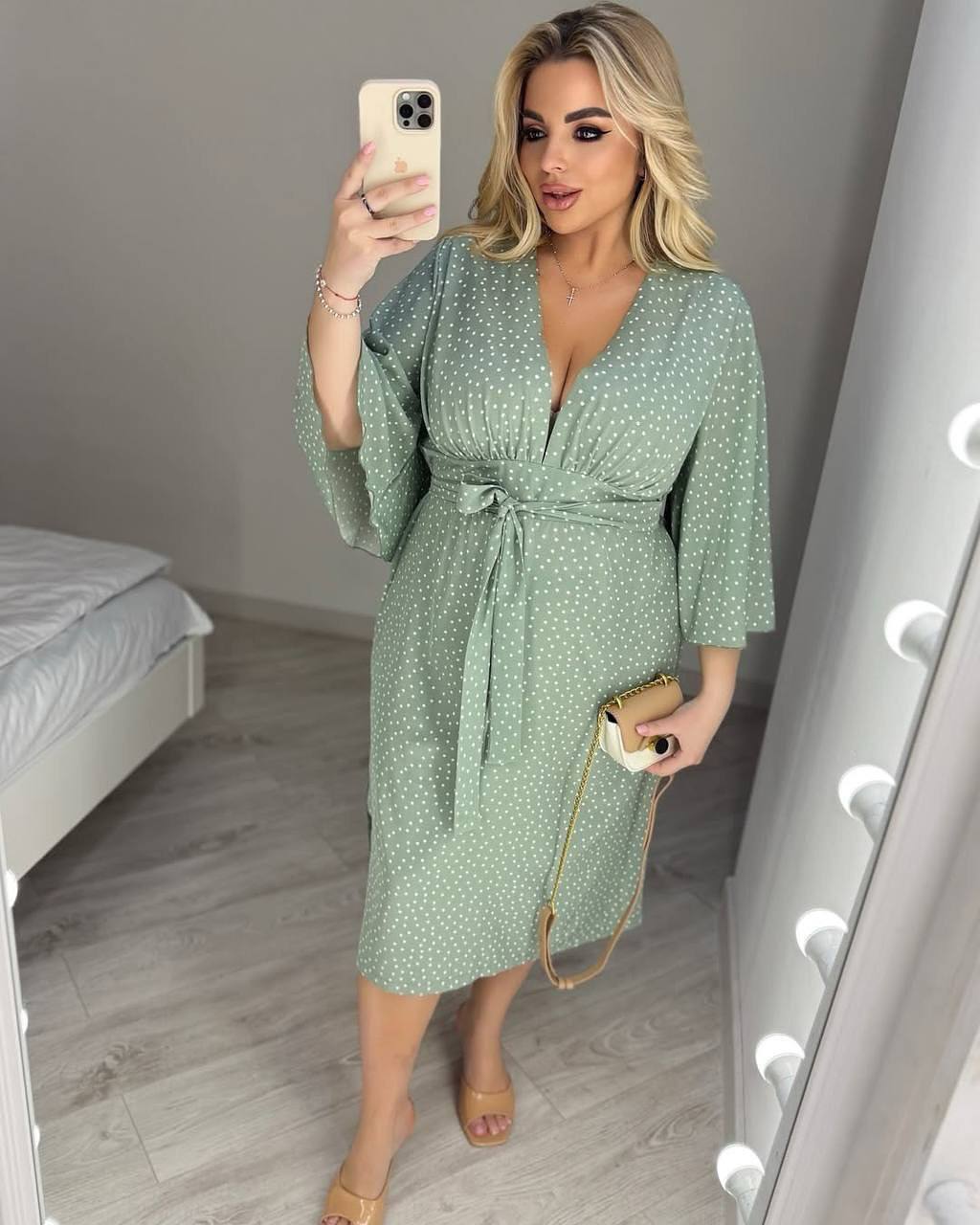 Sukienka damska plus size 2202