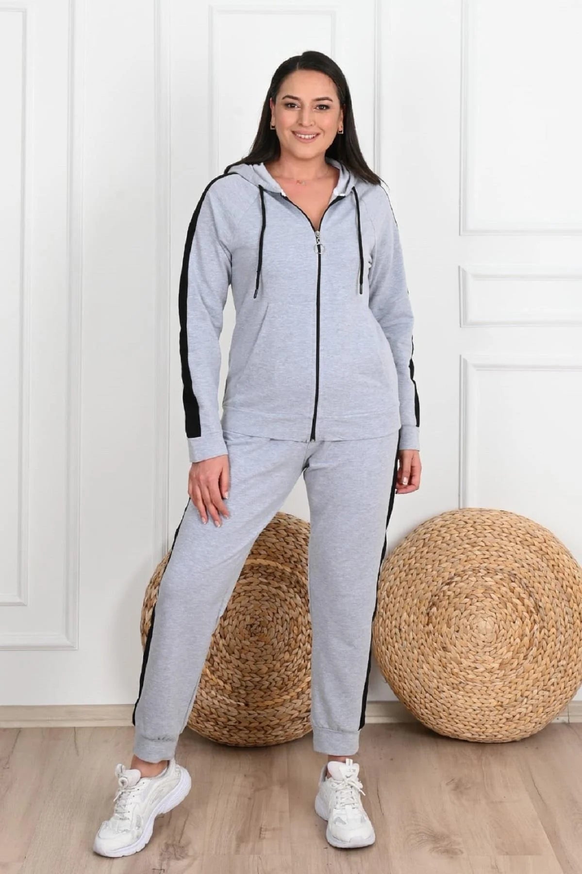 Dres damski duży rozmiar 8182