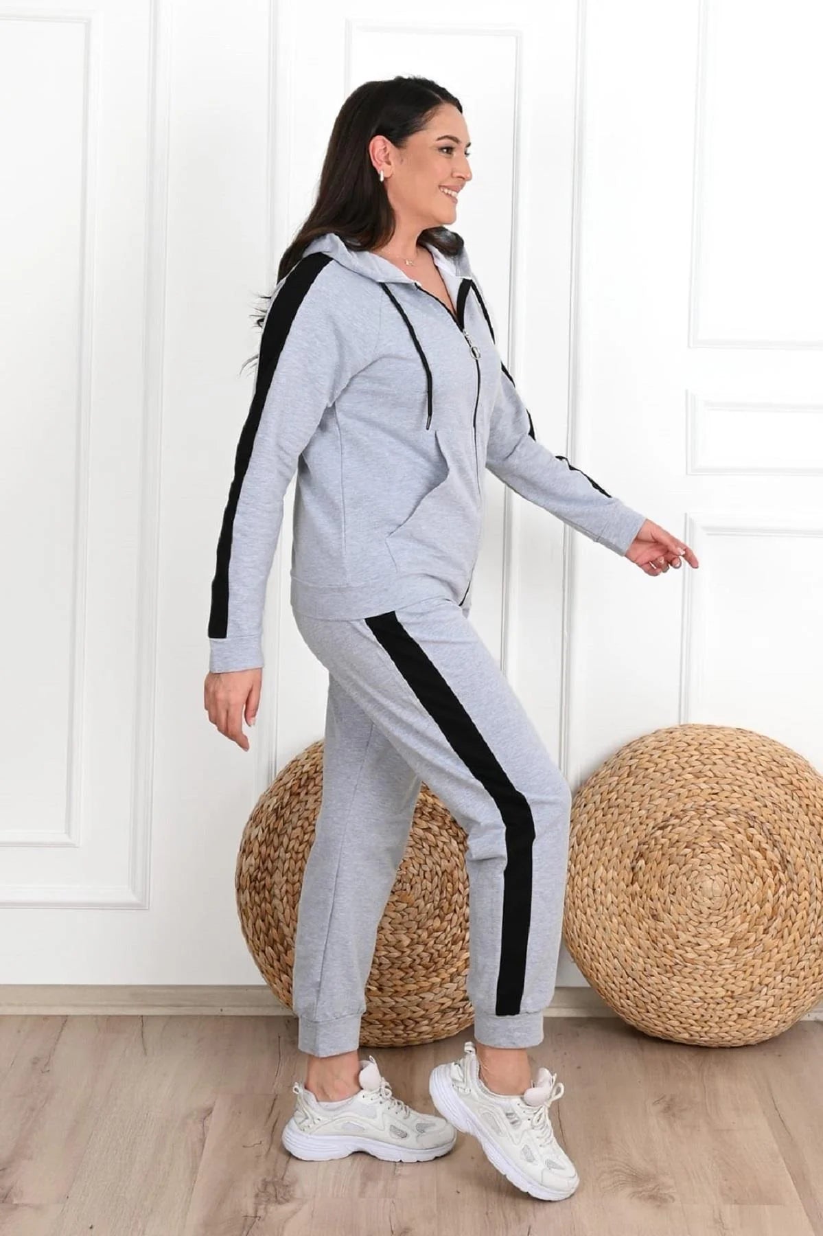 Dres damski duży rozmiar 8182