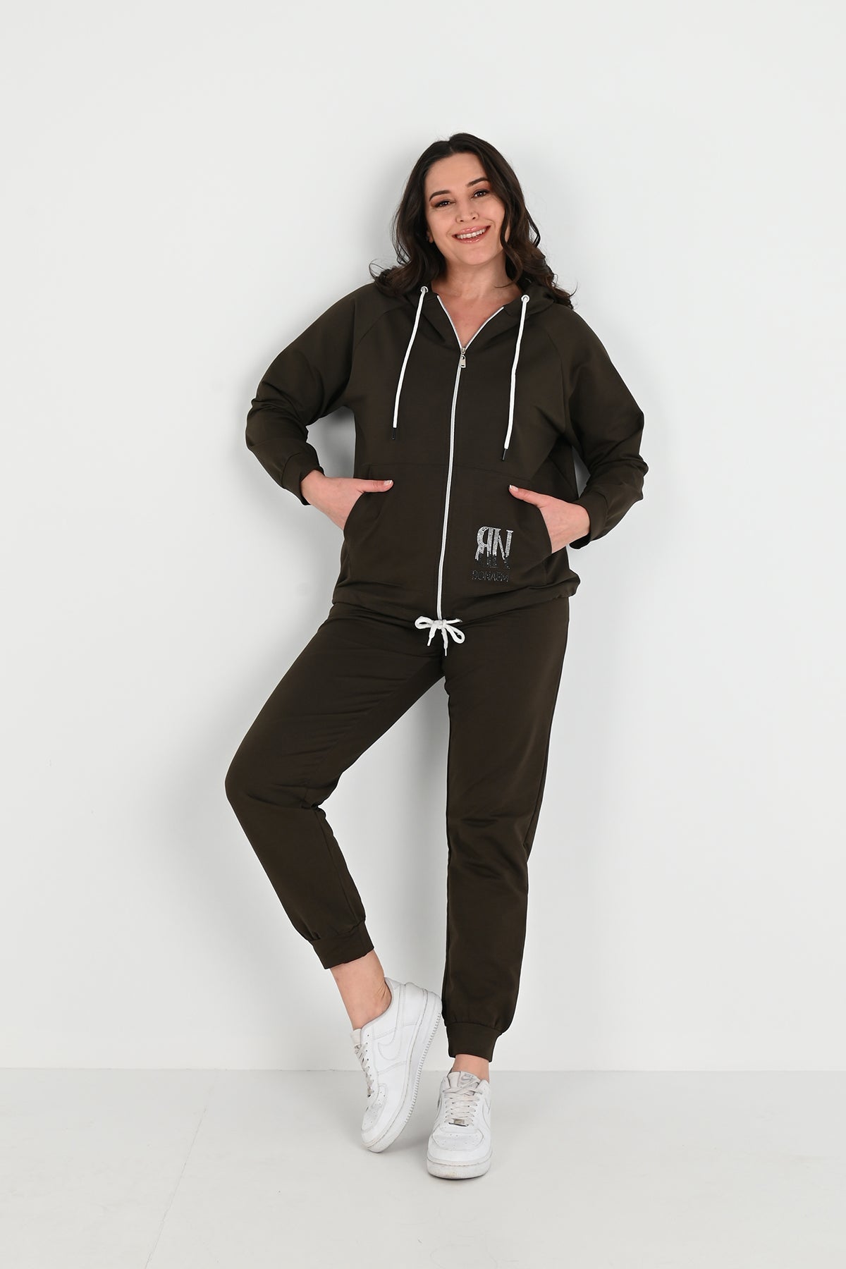 Dres damski plus size 8037