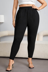 Spodnie damskie w dużych rozmiarach 008