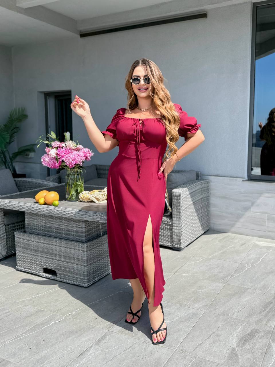 Sukienka damska plus size 050