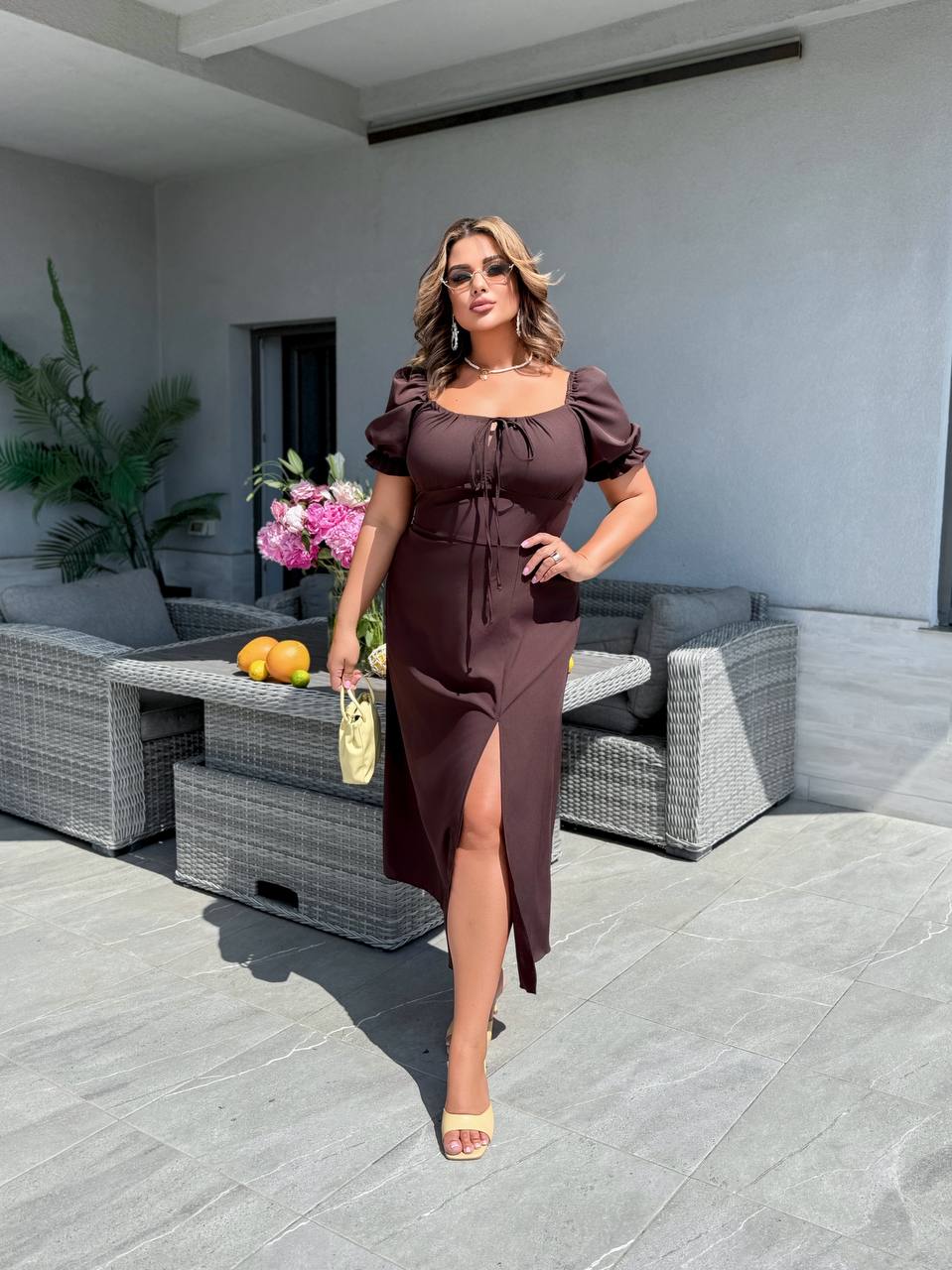 Sukienka damska plus size 050
