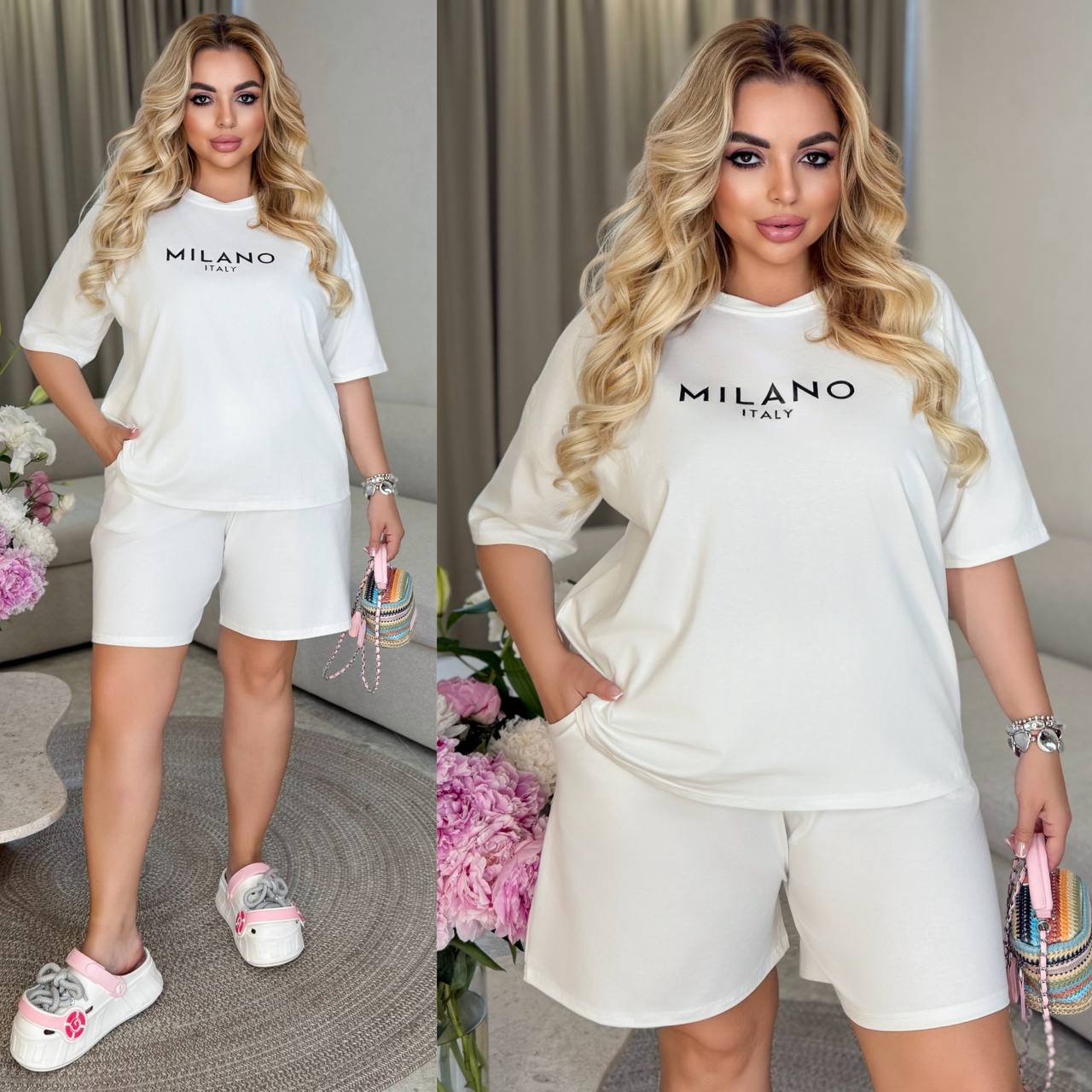 Garnitur damski plus size 062