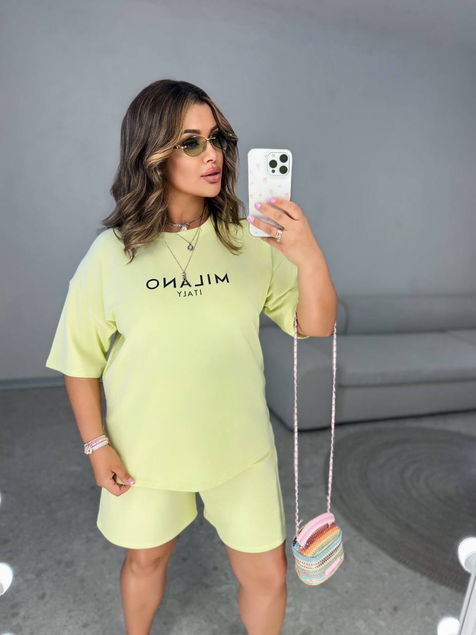 Garnitur damski plus size 062