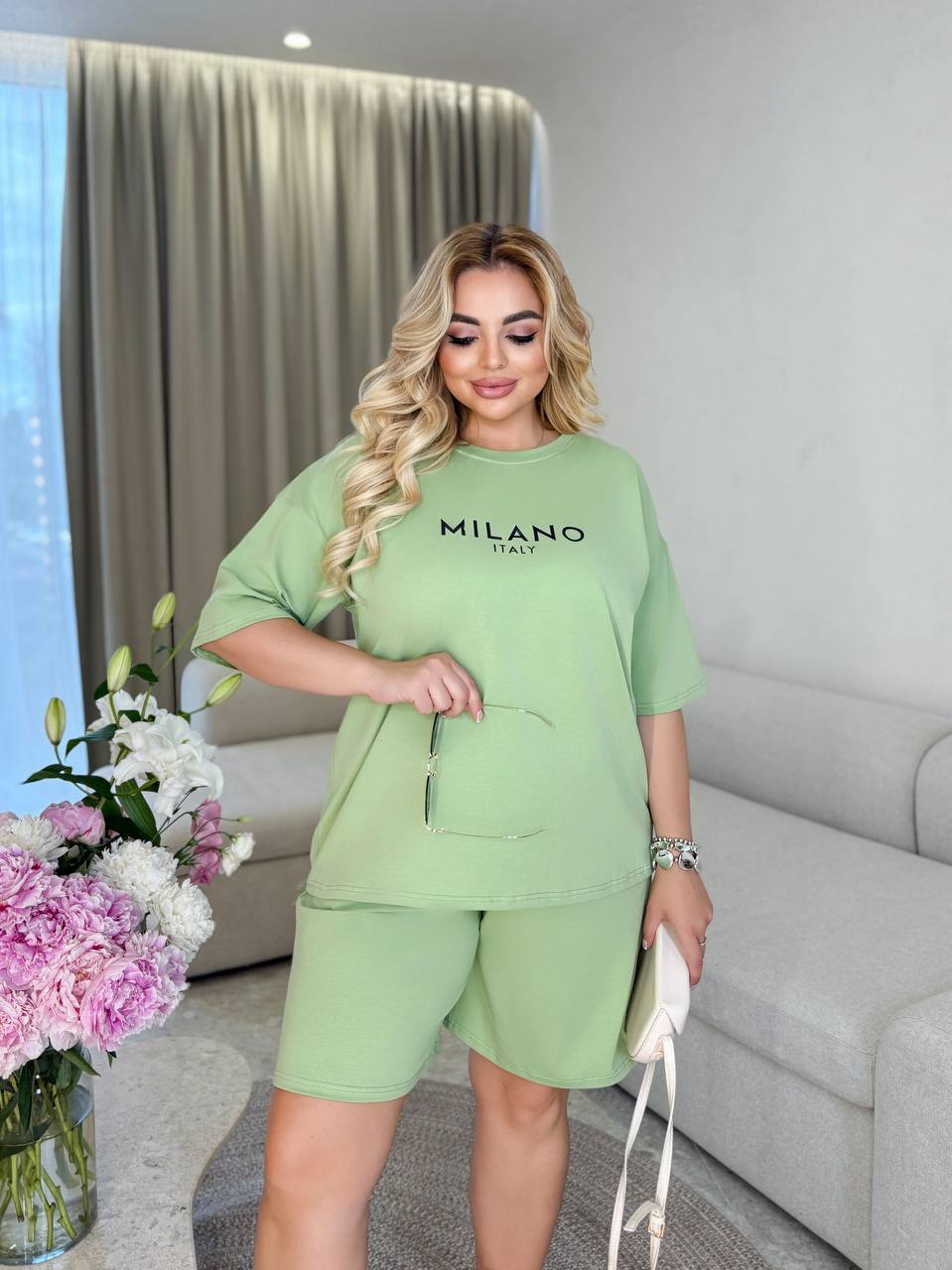 Garnitur damski plus size 062